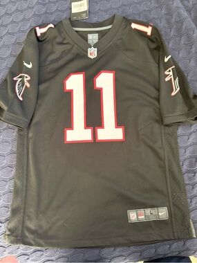 NFL Black Falcons #11 Julio Jones
